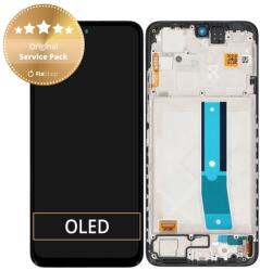 Xiaomi Redmi Note 12S 2303CRA44A - LCD Kijelző + Érintőüveg + Keret (Onyx Black) - 560001K7SR00 Genuine Service Pack, Onyx Black