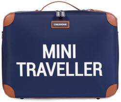 Childhome Mini Traveller" Utazótáska - Sötétkék/Fehér