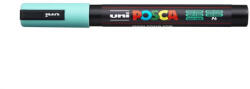 uni Dekormarker, Uni Posca PC-5M, 1, 8-2, 5 mm, kúpos hegy, tengerzöld