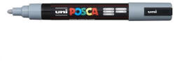 uni Dekormarker, Uni Posca PC-5M, 1, 8-2, 5 mm, kúpos hegy, szürke
