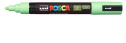 uni Dekormarker, Uni Posca PC-5M, 1, 8-2, 5 mm, kúpos hegy, világoszöld