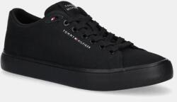 Tommy Hilfiger sportcipő TH HI VULC LOW CORE CANVAS fekete, FM0FM05396 - fekete Férfi 43