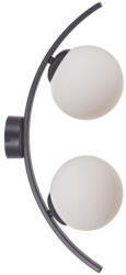 Zuma Line Helix 2xE14 fekete/fehér fali lámpa Zuma Line (ELM 002177 026886)