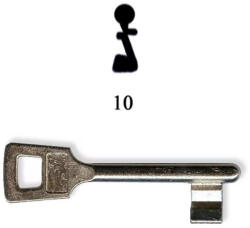 TITAN TITÁN Készkulcs Din 10 E
