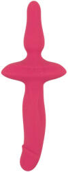 Couples Choice - 2in1 vibrátor és anál plug (pink) (54043470000) - bujaalmok