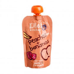  Ellas Kitchen bio őszibarack banán bébiétel 120 g - perfectlife