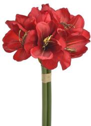  Amarylis artificial 2 fire pentru aranjamente florale (8429)