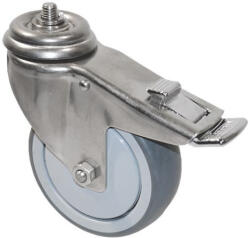 Castor Swivel With Pin And Brake