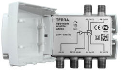 Terra Amplificator semnal TV CATV, 4 iesiri, Terra AS038