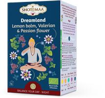 Shoti Maa bio dreamland citrom balzsam, valeriana és golgotavirág tea 16x2g 32 g - mamavita
