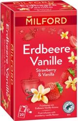 Milford eper-vanília ízű gyümölcstea 20x2g 40 g - mamavita