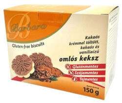 Barbara kakaós krém. tölt. omlós k. 150g