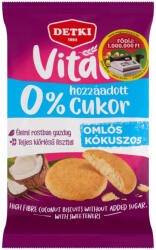 DETKI vitál omlós keksz kókuszos 180g