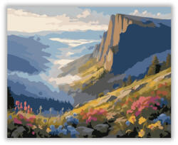  Vadvirágos Hegyi Szikla és Völgy - számfestő készlet