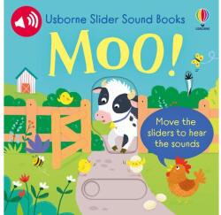 Usborne Slider Sound Books - Moo!
