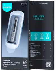 Nillkin GUARDIAN képernyővédő üveg (2.5D, full glue, betekintés ellen, 0.33mm, 9H + segédkeret) FEKETE Samsung Galaxy S25 Plus (SM-S936) (GP-167472) - bluedigital