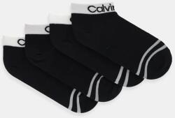 Calvin Klein zokni 4 pár fekete, női, 701220511 - fekete Univerzális méret