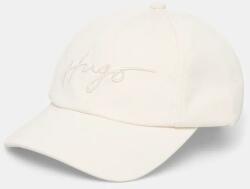 HUGO baseball sapka fehér, sima, 50519265 - bézs Univerzális méret