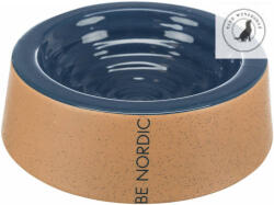 TRIXIE BE NORDIC Ceramic Bowl - kerámia tál (bézs, sötétkék) kutyák részére 2 féle méretben (028-24300)