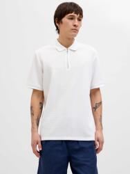 JACK & JONES Тениска jjeaustin zip polo ss noos