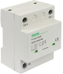 TRACON ESPD1+2-DC50-1000 egybeépített T1+T2 DC típusú túlfeszültséglevezető