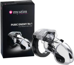mystim Pubic Enemy No 1 - cușcă electrică pentru penis