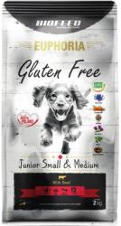 Biofeed Euphoria Gluten Free Puppy small & medium beef 2 kg