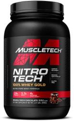 MuscleTech Nitro-Tech 100% Whey Gold, Double Rich Chocolate 910g