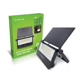 Asalite LED reflektor , 20W , 1800 lm , napelemes , mozgásérzékelős , természetes fehér , IP44 , Asalite
