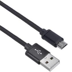Solight USB kábel, USB 2.0 A csatlakozó - USB B mikrocsatlakozó, buborékcsomagolás, 1m (SSC1401)