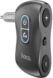 hoco. E73 Pro transzmitter - autós FM/Bluetooth transzmitter Jack (3, 5 mm), fekete - graffistore