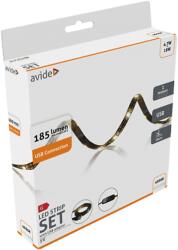 Avide LED Szalag Bliszter, 1m (ALSBL5VMSB-30NW65) (ALSBL5VMSB-30NW65)