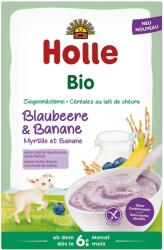 Holle Био каша с козе мляко Holle - Боровинки и банан, 6 м+, 200 g (BB210689) - ozone