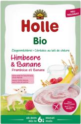 Holle Био каша с козе мляко Holle - Малина и банан, 6 м+, 200 g (BB210690) - ozone