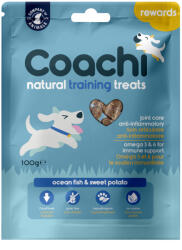Coachi 100g Coachi óceáni hal tréningsnack kutyáknak