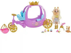 Mattel Enchantimals Peola Pony hercegnő hintója és póniló barátja (GYJ16) - morzsajatekbolt