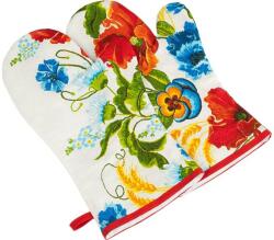 BELLATEX Gita Grillkesztyű, 20×36 cm, pipacs, 2 db (10884)