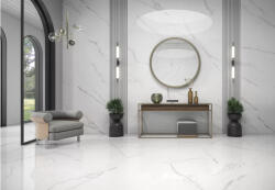 Mirello Járólap, Mirello Calacatta Imperiale 60x120 Polished Rect. 225585 - zuhanykabin