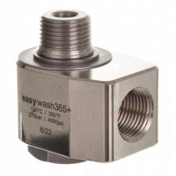 R+M Forgócsatlakozó 360° az Easywash365+ forgókarhoz, 3/8" belső menetes - 3/8" külső menetes, Rozsdamentes acél