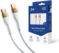 3mk Protection 3mk Hyper Silicone Type-C / Type-C 100W 2m - fehér