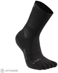 UYN Runners Five Grip zokni, fekete (45-47)