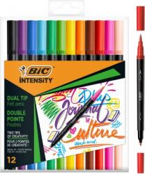 BIC Carioci de colorat cu dublu varf Intensity P/12, Bic 989695