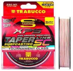 Trabucco Taper Line SC Surfcasting 250m 0, 45-0, 20mm elvékonyodó monofil zsinór