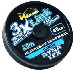 K-Karp Dyna Tex 3X-Link 20 m 35 lb camou fonott előkezsinór - fizz - 6 665 Ft