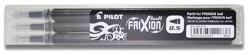 Pilot Inserție pentru stilou cu bilă rulantă, 0, 25 mm, șterse, PILOT "Frixion Ball/Clicker", negru BLS-FR5-B-S3 (BLS-FR5-B-S3)