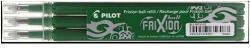 Pilot Inserție pentru stilou cu bilă rulantă, 0, 35 mm, șterse, PILOT "Frixion Ball/Clicker", verde BLS-FR-7-G-S3 (BLS-FR-7-G-S3)