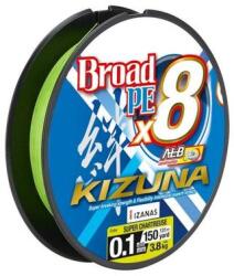 BALZER Owner Kizuna 8x lime zöld 135 m 0, 17mm fonott zsinór