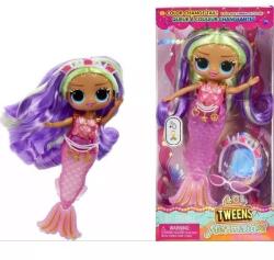 MGA Entertainment L. O. L. Surprise: Tweens păpușă sirenă - Cleo Cove (510437EUC) Papusa