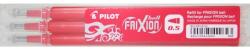 Pilot Inserție pentru stilou roller, 0, 25 mm, cu ac ascuțit, ștergător, PILOT "Frixion Point", roșu BLS-FRP5-R-S3 (BLS-FRP5-R-S3)