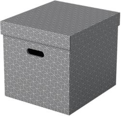 ESSELTE Cutie de depozitare ESSELTE Home cubic gri 3dbuc/mpachet 628289 (628289)